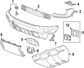 84863445 Gm Genuine Parking Aid Sensor Bracket