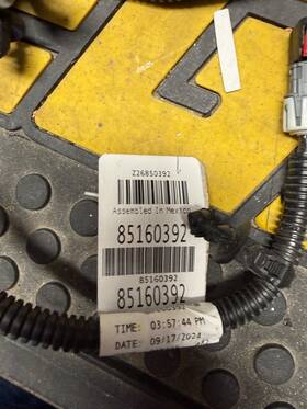 85160392 Gm Oem Front View Camera Switch Wiring Harness -