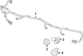 86543603 Gm Genuine Parts Park Sensor Bracket