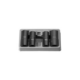 1504fw Grey Pneumatic 4 Pc. 1/2 Inch Drive Deep Length Flip Socket Set
