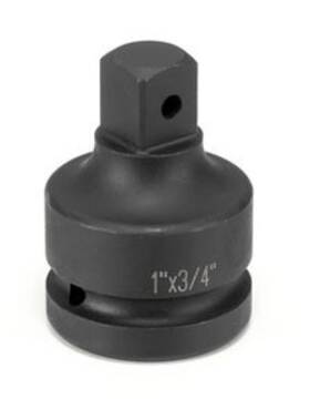 4009a Grey Pneumatic 1 Inch Drive Female X 1/2 Male Adapter With Pin Hole