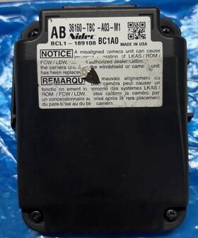 36160-tbc-a03-m1 Honda 2017 Civic Front Lane Assist Windshield Camera Oem 36160-tbc-a03-m1 Honda 2017 Civic Front Lane Assist Windshield Camera Oem