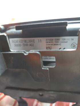 Honda 36800-1hr-a02 2018-2019 Odyssey Front Radar