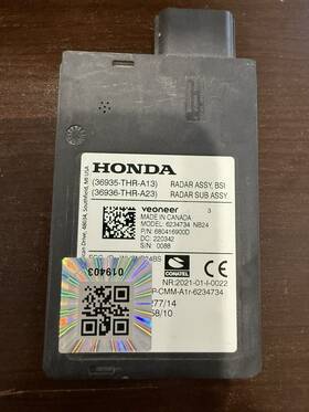 36936-thr-a13 Honda 36935-thr-a13 2020-2023 Odyssey Rear Rh Blind Spot Radar Sensor Oem #120