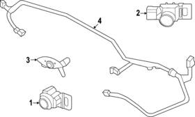 39680-3v0-a11zf Honda Genuine Parking Aid Sensor