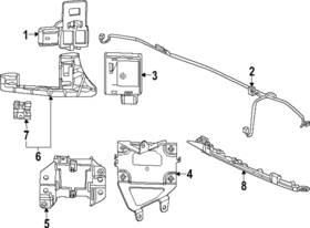 39680-3v0-l11zb Honda Genuine Park Sensor