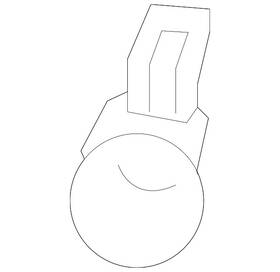 Honda 39681-sza-a01zf Genuine Park Sensor Retainer