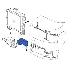 396803t0j01zw Honda Oe For Accord 2023-2025 Front Outer Parking Aid Sensor