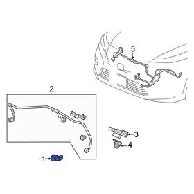39680t43n01za Honda Oe Front Inner Parking Aid Sensor