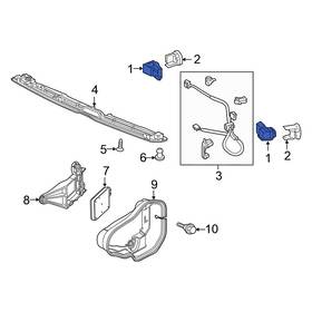 39680t6za01zj Honda Oe For Odyssey 2018-2024 Front Outer Parking Aid Sensor 39680t6za01zj Honda Oe For Odyssey 2018-2024 Front Outer Parking Aid Sensor