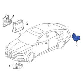 39680tzae01zd Honda Oe Rear Outer Parking Aid Sensor