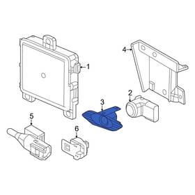 396813d4a11 Honda Oe Front Right Parking Aid Sensor Housing