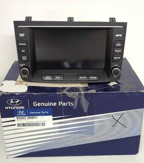 96563-3m851 Hyundai New Oem Nav Radio Display Screen 2009-2014 Genesis Sedan 96563-3m851 Hyundai New Oem Nav Radio Display Screen 2009-2014 Genesis Sedan