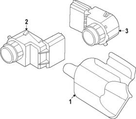 99310-aa000-eb Hyundai Genuine Park Sensor 99310-aa000-eb Hyundai Genuine Park Sensor