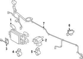 Hyundai 99310-s1900-w7b Genuine Park Sensor
