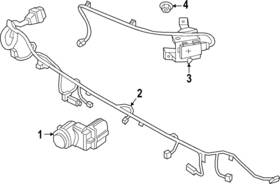 99310-s8500-wc9 Hyundai Genuine Parking Aid Sensor