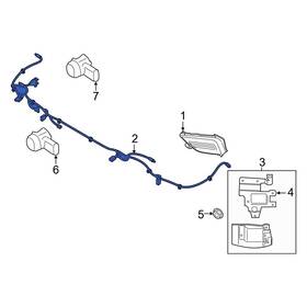 91880s2560 Hyundai Oe For Santa Fe 21-23 Rear Parking Aid System Wiring Harness 91880s2560 Hyundai Oe For Santa Fe 21-23 Rear Parking Aid System Wiring Harness
