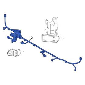 91890be200 Hyundai Oe For Kona 24-25 Front Parking Aid System Wiring Harness