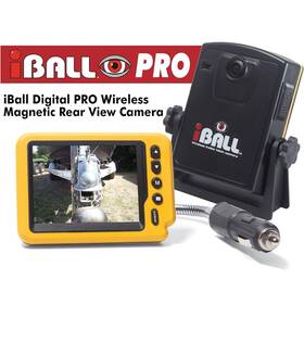 500-7496 Iball Digital Pro Wireless Magnetic Trailer Hitch Car Truck Rear View Camera