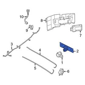 285336ta0a Infiniti Oe For Qx60 22-24 Rear Inner Parking Aid Sensor Housing