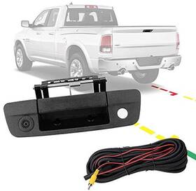 A1703-00401cr Issyauto Backup Camera Tailgate Handle For 2009-2017 Ram 1500 2500 3500 Rear View Came