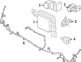 Kia 91890-r0510 Genuine Harness