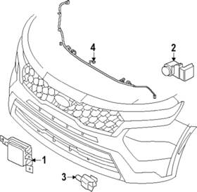 99310-l1820eb Kia Genuine Park Sensor 99310-l1820eb Kia Genuine Park Sensor
