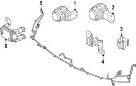 99310-l1840abp Kia Genuine Park Sensor