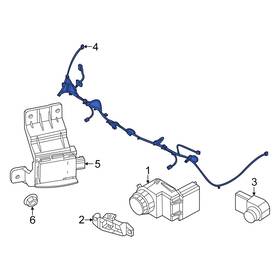 91880ch050 Kia Oe For Sportage 2023-2025 Rear Parking Aid System Wiring Harness 91880ch050 Kia Oe For Sportage 2023-2025 Rear Parking Aid System Wiring Harness