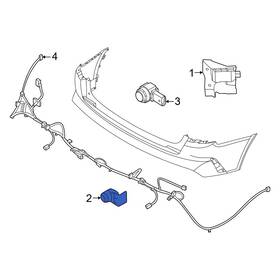 99310l1810c7s Kia Oe Front Outer Parking Aid Sensor 99310l1810c7s Kia Oe Front Outer Parking Aid Sensor