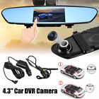 Kri419275 Winksoar Car Dvr Rearview Mirror Hd Video Recorder Dual Lens