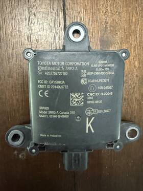 88162-48120 Lexus 596-12085 Oem Driver Left Rear Blind Spot Radar Module Id