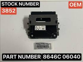 8646c06040 Lexus 2019-20 350/300h Front Windshield Lane Departure Camera System 8646c 06040 8646c06040 Lexus 2019-20 350/300h Front Windshield Lane Departure Camera System 8646c 06040