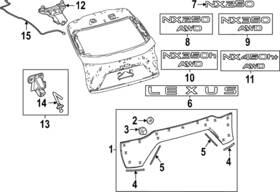 867b0-f6050 Lexus Genuine Rear Camera 867b0-f6050 Lexus Genuine Rear Camera