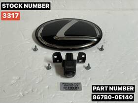 867b0-0e140 Lexus 867b00e140 2019-22 Rx350/450h/450l Front Park Assist Camera Free Emblem