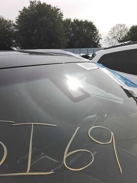 Fl3t19j220aa Lincoln Used Park Assist Camera Fits 2016 Mkx Outside Mirror Mounted Gra