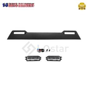 Lsot003336 Lostar For 2024-2025 Toyota Tacoma Front Bumper Extension Panel Without Pdc With Fog Lights