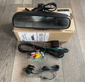 Mr-43-a1b Master Tailgaters Nice Oem Rear View Mirror With 4.3 Inch Lcd And Bluetooth
