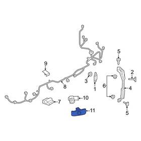 B0j367uc56d Mazda Oe Front Right Outer Parking Aid Sensor Housing B0j367uc56d Mazda Oe Front Right Outer Parking Aid Sensor Housing