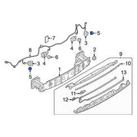 Kd4967uc5a Mazda Oe For Cx-9 16-23 Outer Parking Aid Sensor Retaining Ring Kd4967uc5a Mazda Oe For Cx-9 16-23 Outer Parking Aid Sensor Retaining Ring