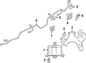 Vc85-67-a20 Mazda Genuine Wire Harness Vc85-67-a20 Mazda Genuine Wire Harness