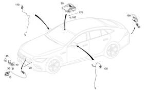 000-905-59-12 Mercedes-benz Genuine Camera