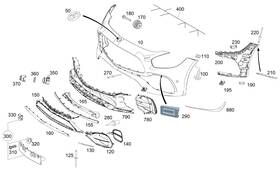 000-905-92-04 Mercedes-benz Genuine Distance Sensor