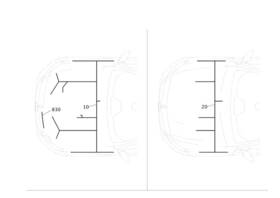 Mercedes-benz 117-540-69-07-64 Genuine Mercedes-benz Electrical Wiring Harness