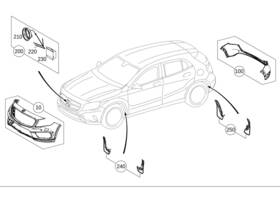 117-820-03-00 Mercedes-benz Genuine Electrical Wiring Harness 117-820-03-00 Mercedes-benz Genuine Electrical Wiring Harness