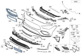 118-540-94-13-64 Mercedes-benz Genuine Electrical Wiring Harness 118-540-94-13-64 Mercedes-benz Genuine Electrical Wiring Harness