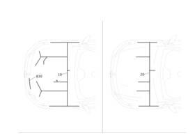 156-540-11-07 Mercedes-benz Genuine Electrical Wiring Harness