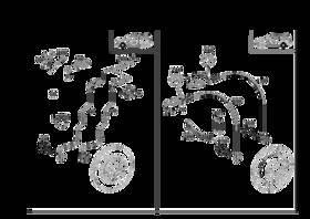 164-440-82-39 Mercedes-benz Genuine Electrical Wiring Harness 164-440-82-39 Mercedes-benz Genuine Electrical Wiring Harness