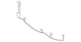 164-540-23-05-64 Mercedes-benz Genuine Wiring Harness 164-540-23-05-64 Mercedes-benz Genuine Wiring Harness