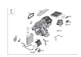 166-820-10-00 Mercedes-benz Genuine Electrical Wiring Harness 166-820-10-00 Mercedes-benz Genuine Electrical Wiring Harness